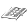 Cooktop Burner Grate, Side