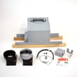 Range Hood Exterior Blower Kit for KitchenAid KVWB400DSS1 - Part W10692945