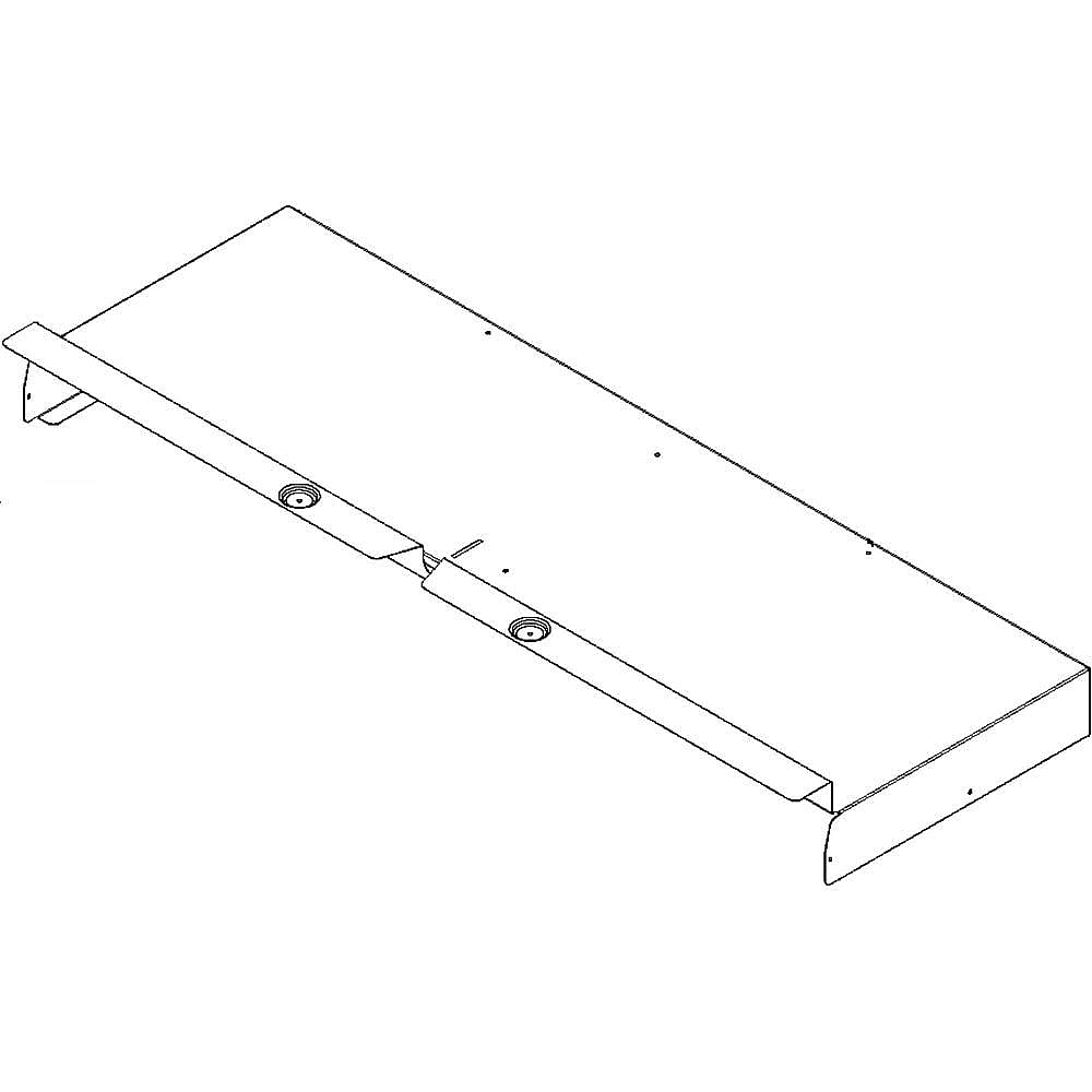 Part #w10694466, Chassis Cover / 24.78 x 10.50 x 2.50