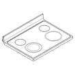 Range Main Top (black) for Maytag YMER8600DS0 - Part W10696529