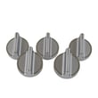 Cooktop Burner Knob Set, 5-pack