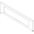 Wall Oven Microwave Control Panel Frame (stainless) W10704699