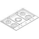 Cooktop Main Top (stainless) W10722084