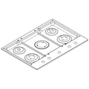 Cooktop Main Top (Stainless)