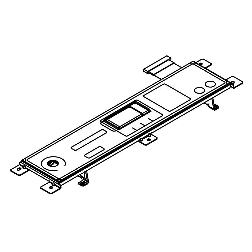 Photo of GE Part #w10728523, Ran Membrane Switch Assembly | 6.07 x 2.82 x 28.94 from Repair Parts Direct