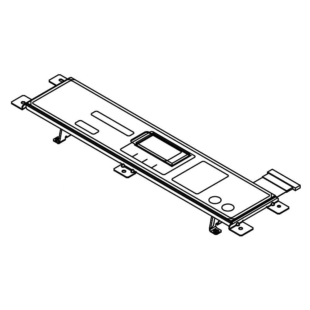 Photo of GE Part #w10728532, Ran Membrane Switch Assembly | 6.07 x 2.82 x 28.94 from Repair Parts Direct