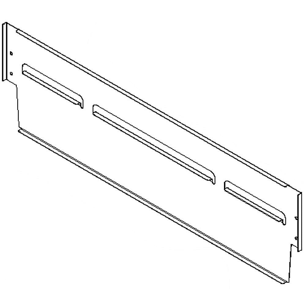 Kenmore Part #w10748082, Panel | 24.40 x 4.25 x 0.25