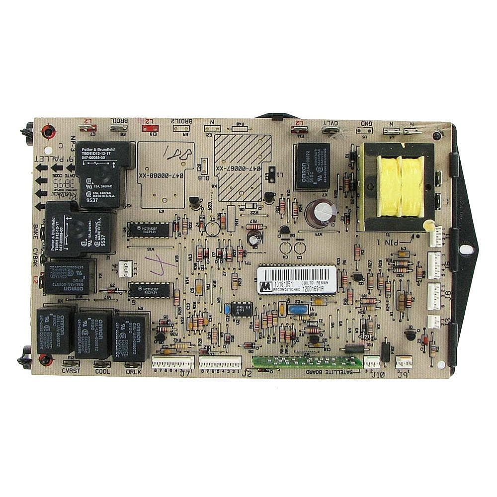 Part #w10757086R, Refurbished Range Oven Control Board