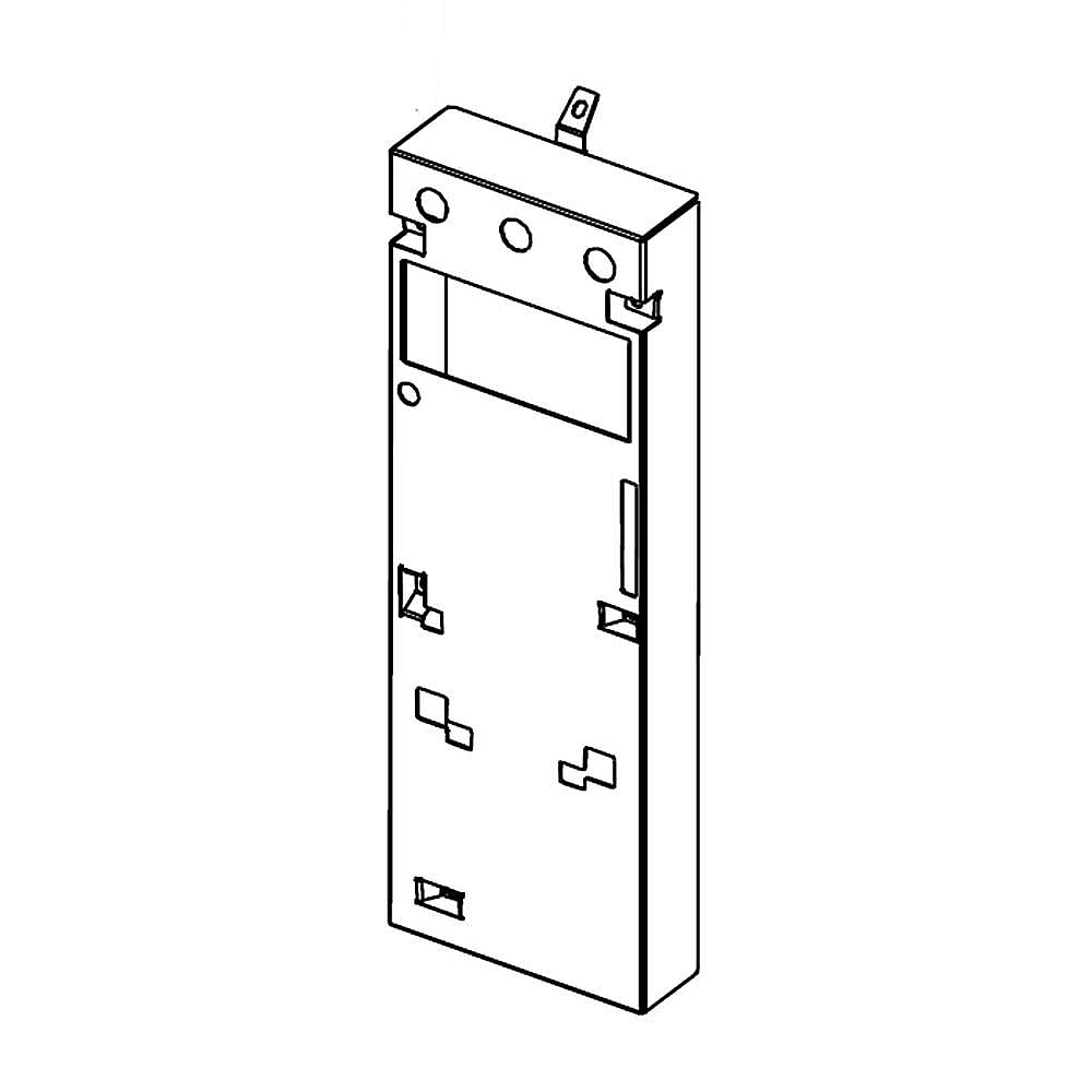 Part #w10771572, Microwave Control Panel Bracket / 13.25 x 5.25 x 1.25
