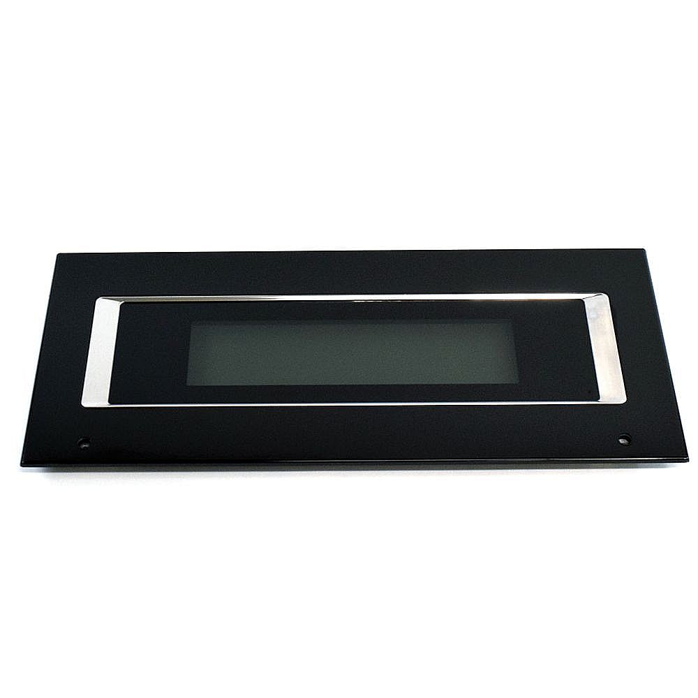 Part #w10775491, Wall Oven Microwave Door Outer Panel Assembly (Black) (Replaces W10615374) / 39.50 x 29.50 x 6.50