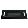 Wall Oven Microwave Door Outer Panel Assembly (black) for KitchenAid KOCE500ESS09 - Part W10775491