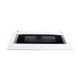 Wall Oven Microwave Door Outer Panel Assembly (white) for KitchenAid KOCE500ESS09 - Part W10775492