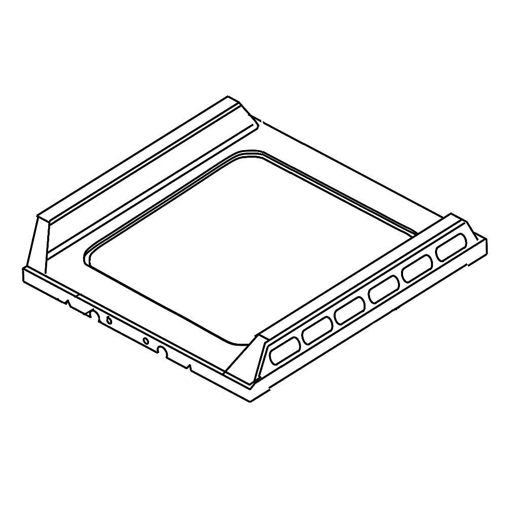 Part #w10777210, Range Oven Bottom Liner (Replaces W10774446) / 23.75 x 19.50 x 3.00