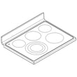 Range Main Top (stainless) for KitchenAid KFED500ESS01 - Part W10780927