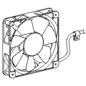 Wine Cooler Condenser Fan Motor Assembly W10782254