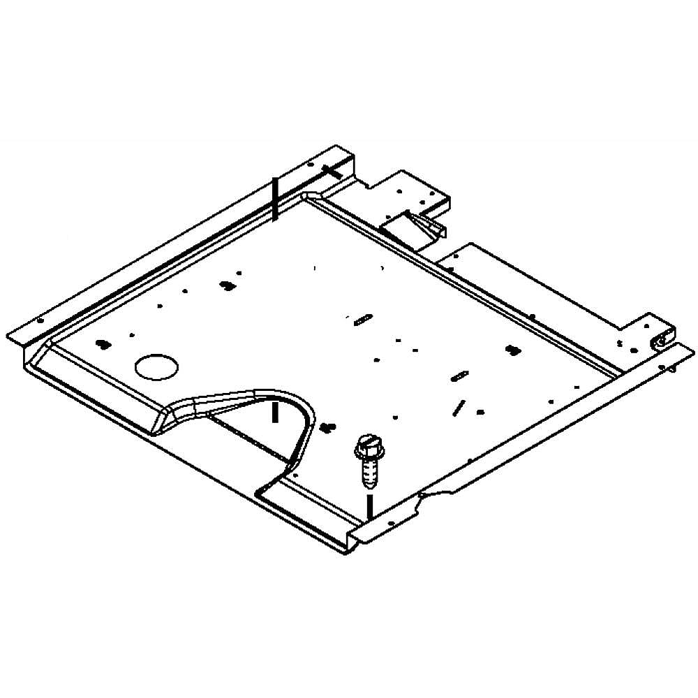 Part #w10784377, Chassis / 21.50 x 21.50 x 2.00
