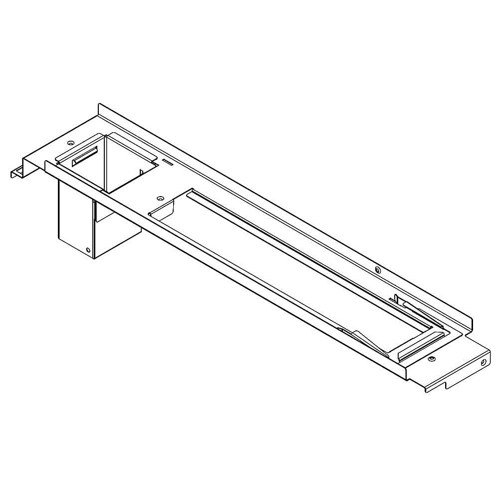 Part #w10789390, Kenmore Bracket Plenum / 21.00 x 4.00 x 4.25