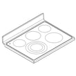 Range Main Top (black) for KitchenAid KFED500ESS01 - Part W10789672