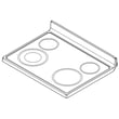Range Main Top (black) for Ikea IES505DS0 - Part W10789871