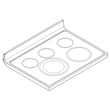 Range Main Top (stainless) for KitchenAid KFES530ESS2 - Part W10798166