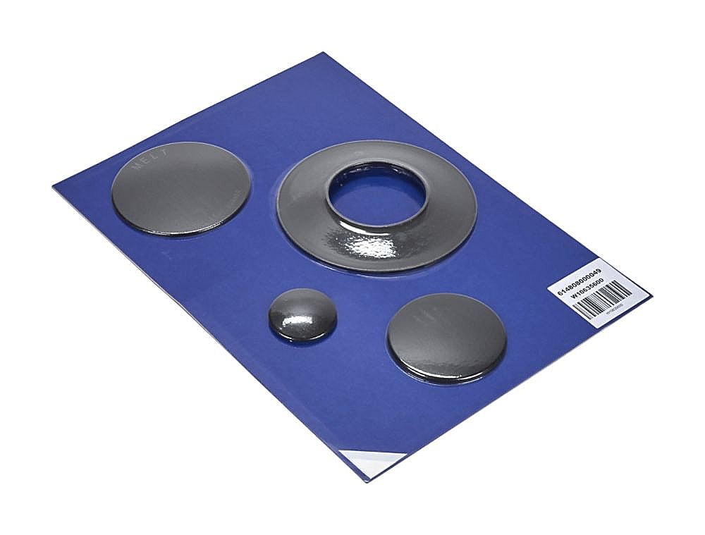 Part #w10811958, Range Surface Burner Cap (Replaces W10635600) / 15.00 x 11.50 x 0.25