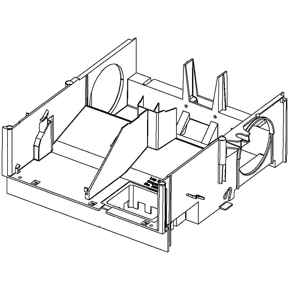 Part #w10828030, Duct-Air / 15.25 x 12.75 x 5.25