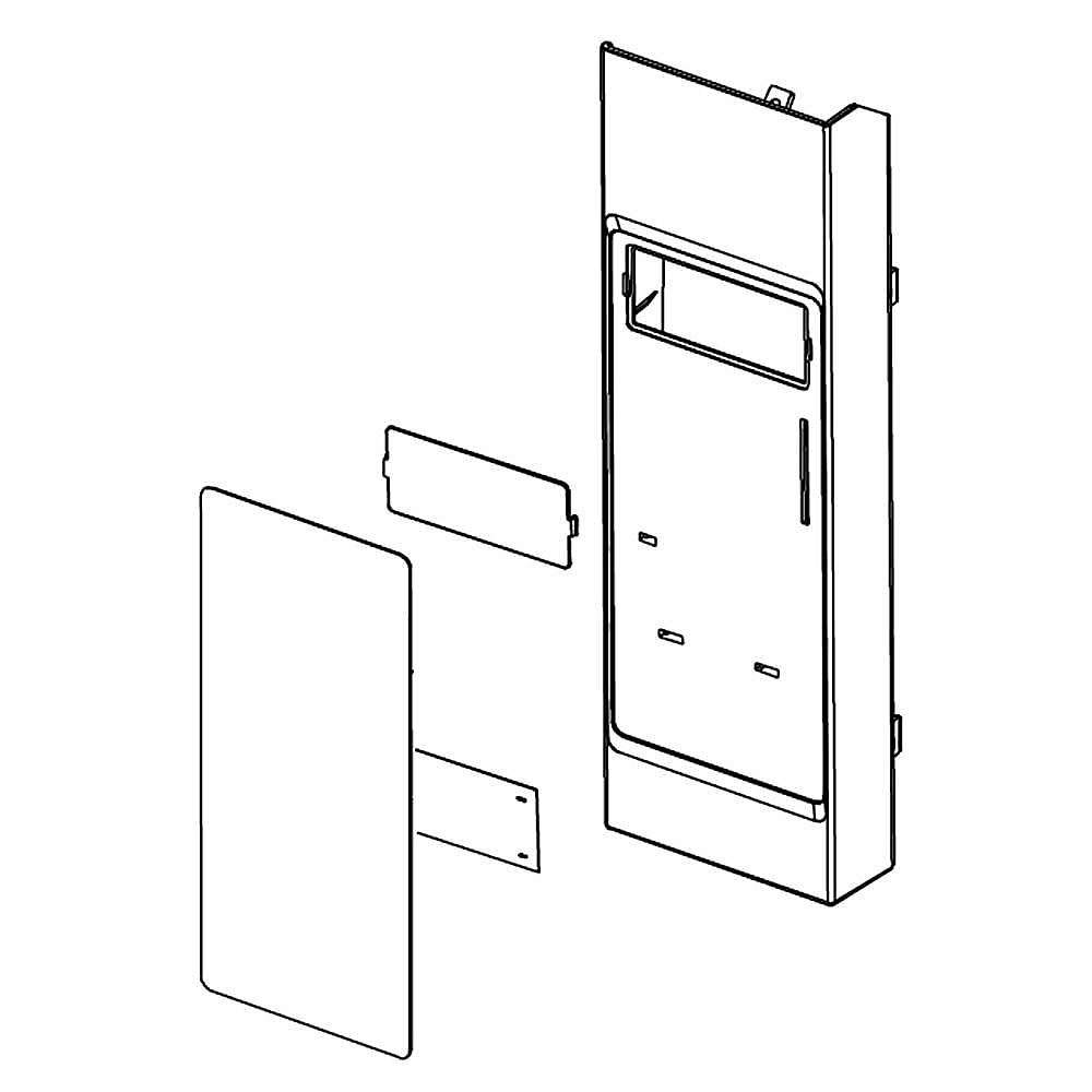 Whirlpool Part #w10848073, Control Panel | 14.50 x 6.00 x 3.00