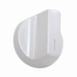 Range Surface Burner Knob (white) for Whirlpool WEG515S0FW2 - Part W10850032