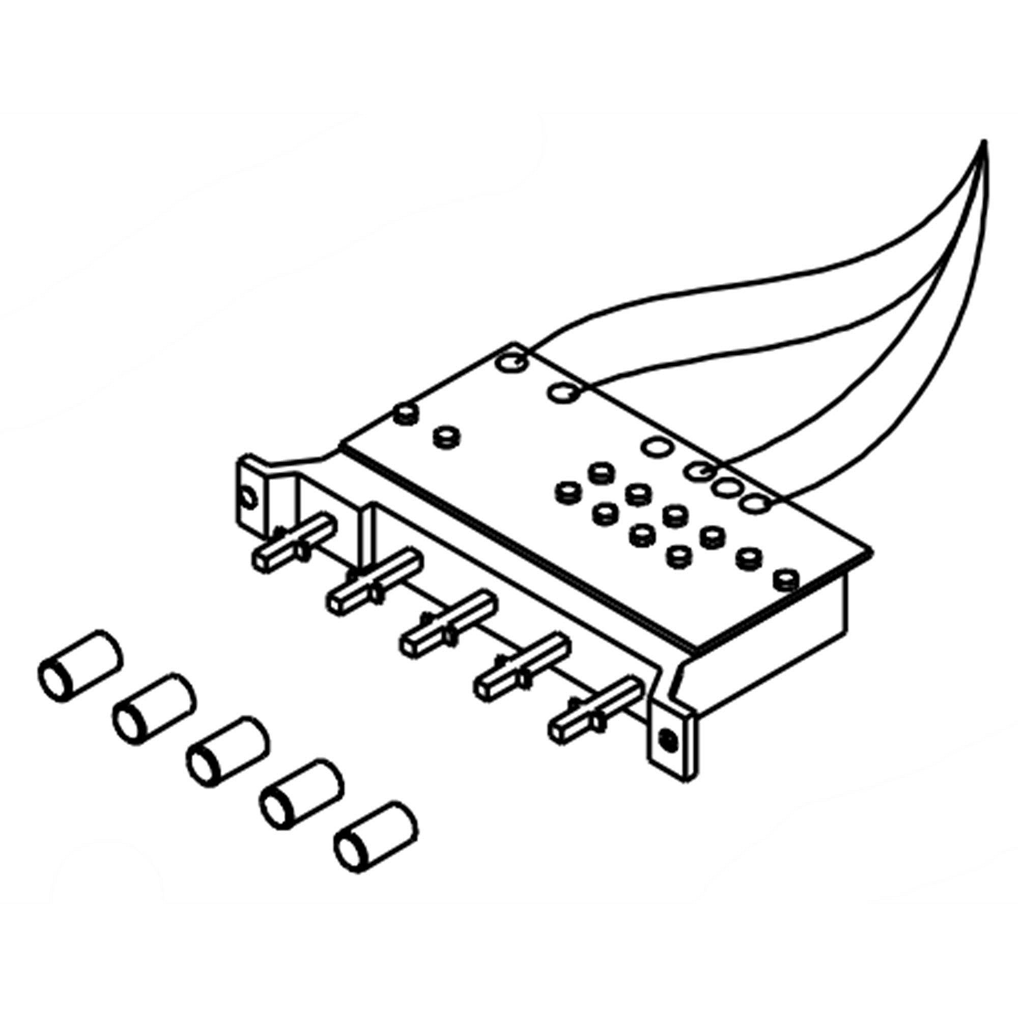 Part #w10851619, Control Motor / 12.00 x 6.00 x 0.50