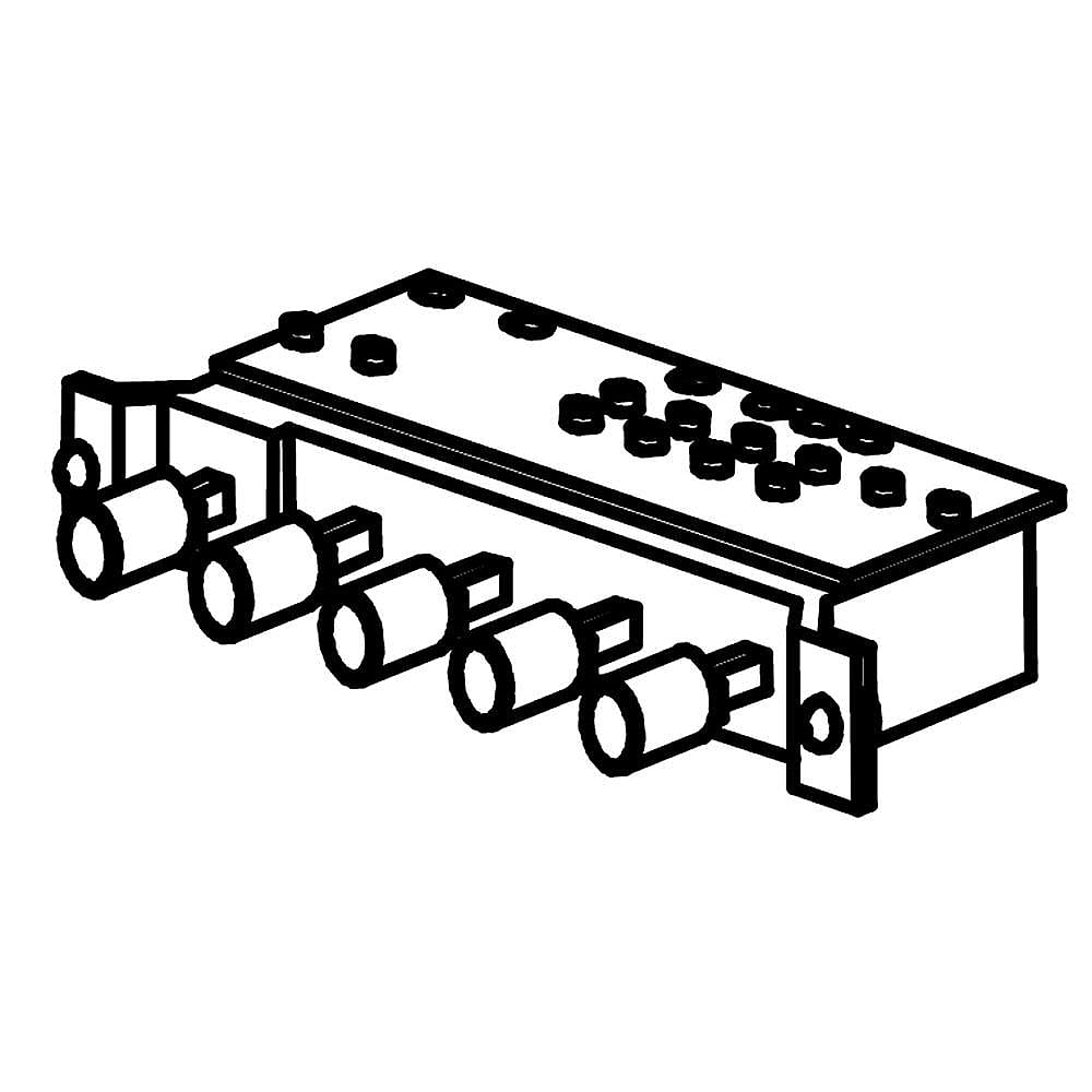 Part #w10851632, Control Motor / 5.00 x 4.00 x 1.00