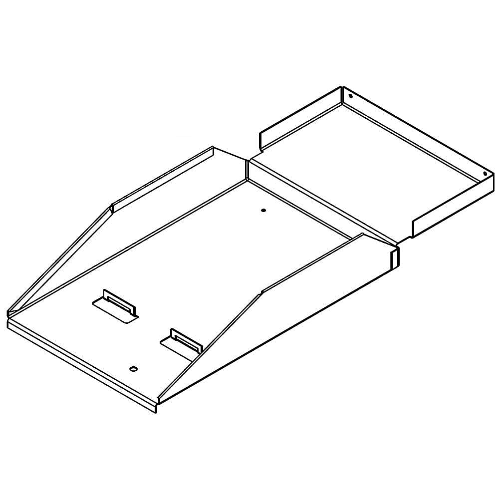 KitchenAid Part #w10853036, Support, Control | 16.50 x 7.50 x 2.50