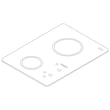 Cooktop Main Top for Whirlpool W5CE1522FB00 - Part W10863021