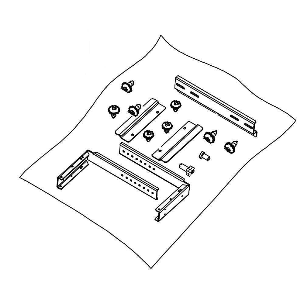 Part #w10870883, Hardware / 13.00 x 9.75 x 1.00