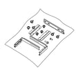 Hardware for Whirlpool UXW6530BSS1 - Part W10870883