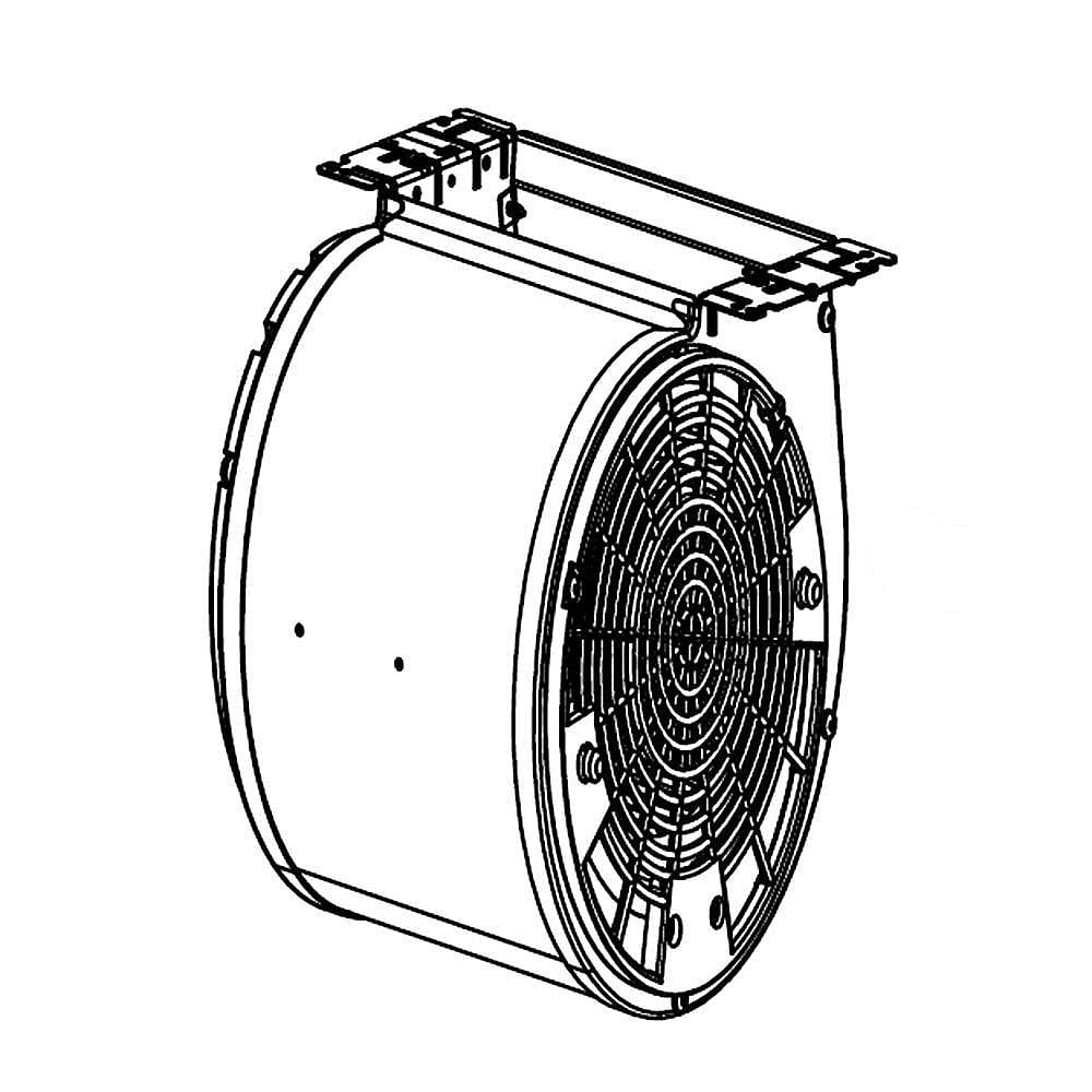 Photo of Part #w10875059, Motor | 12.25 x 12.25 x 12.00 from Repair Parts Direct