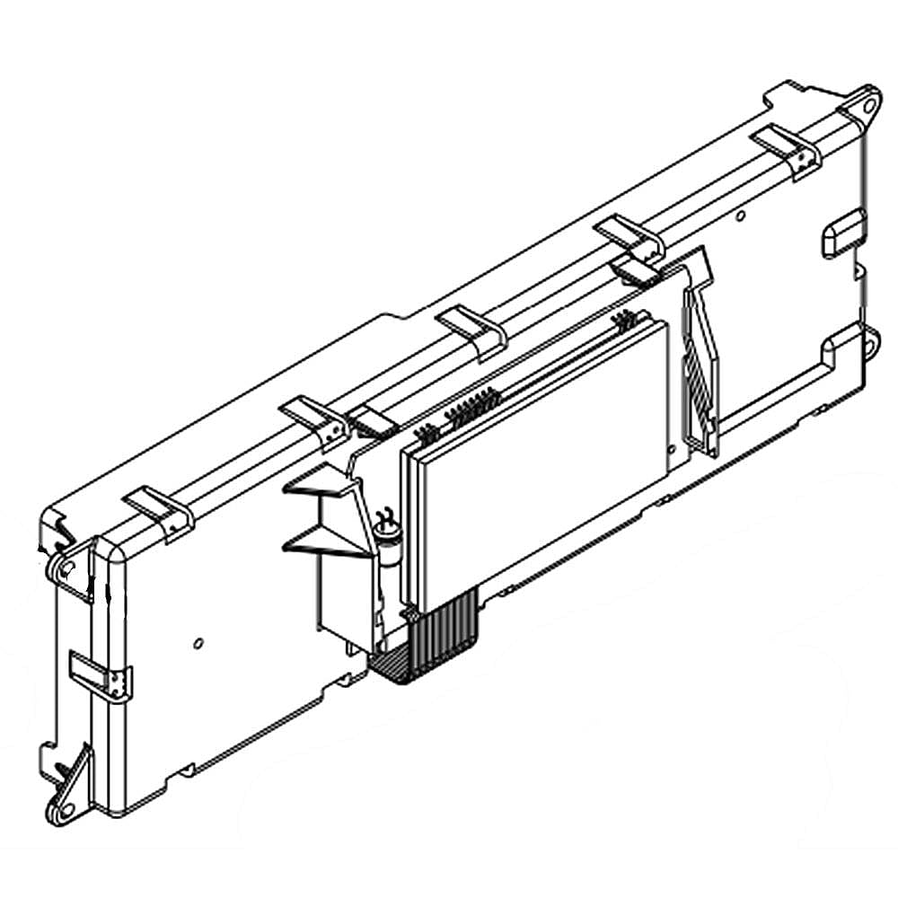 Photo of GE Part #w10877013, Ran Oven Control Board | 17.38 x 6.50 x 4.75 from Repair Parts Direct