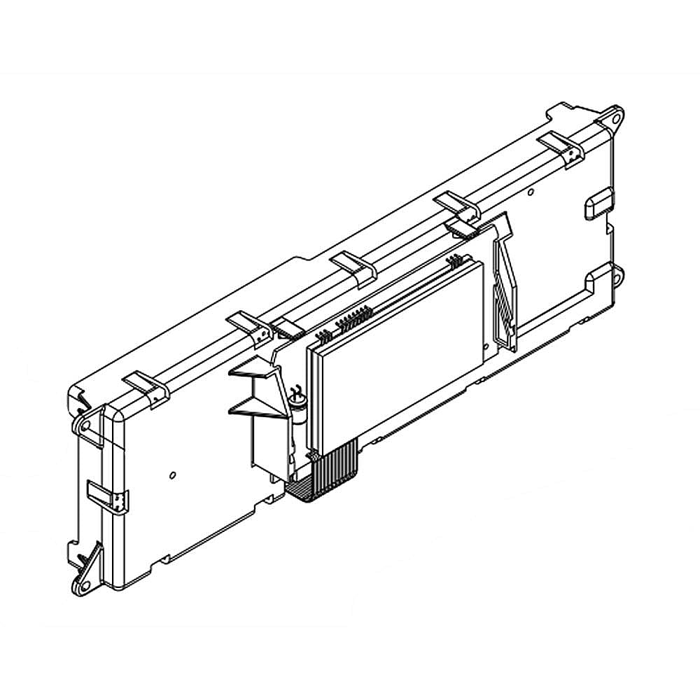 Part #w10877019, Range Oven Control Board And Clock | 17.38 x 6.50 x 4.75