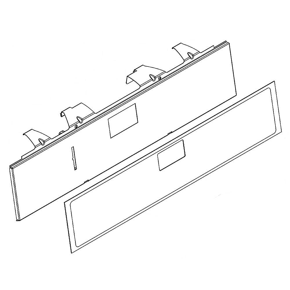 Photo of Part #w10879584, Switch | 8.57 x 3.82 x 30.94 from Repair Parts Direct
