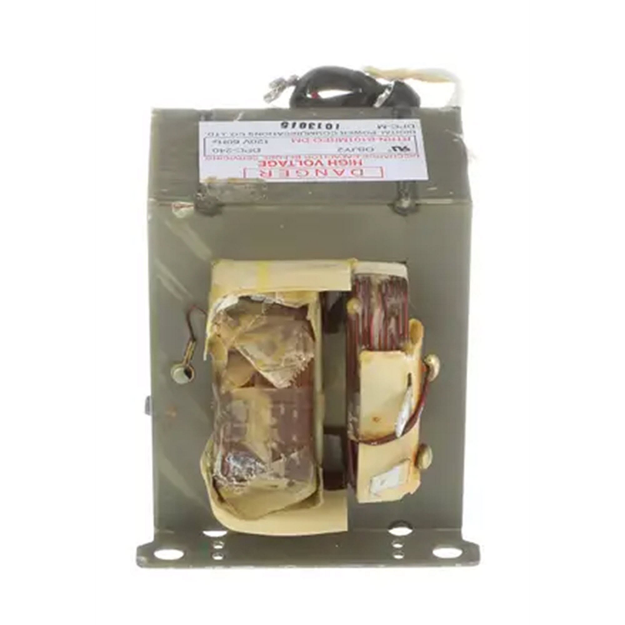 Part #w11371266, Microwave High-Voltage Transformer (Replaces W10880342) / 7.00 x 6.75 x 6.00
