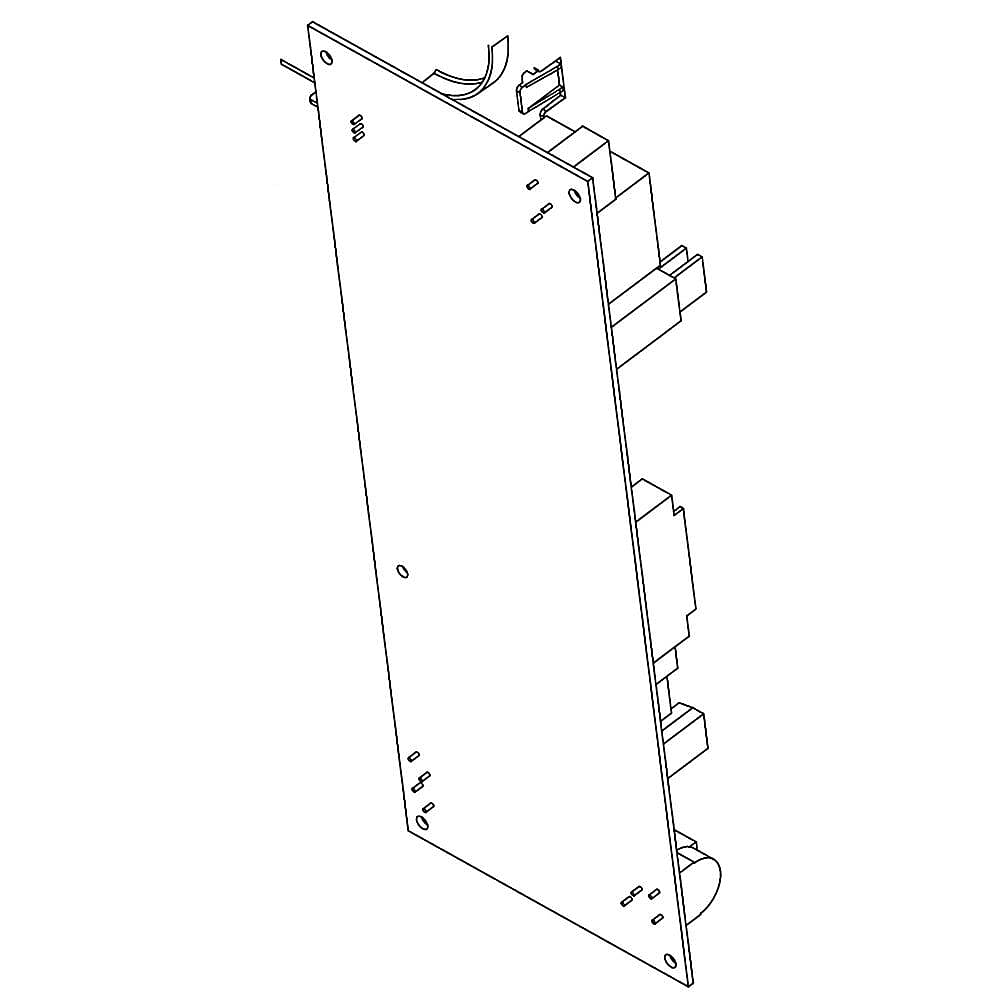 KitchenAid Part #w10881539, Microwave Electronic Control Board | 12.00 x 6.00 x 2.50