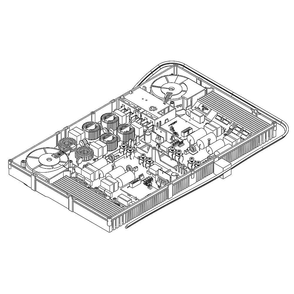 Part #w10886867, Range Induction Module / 23.75 x 19.50 x 3.00