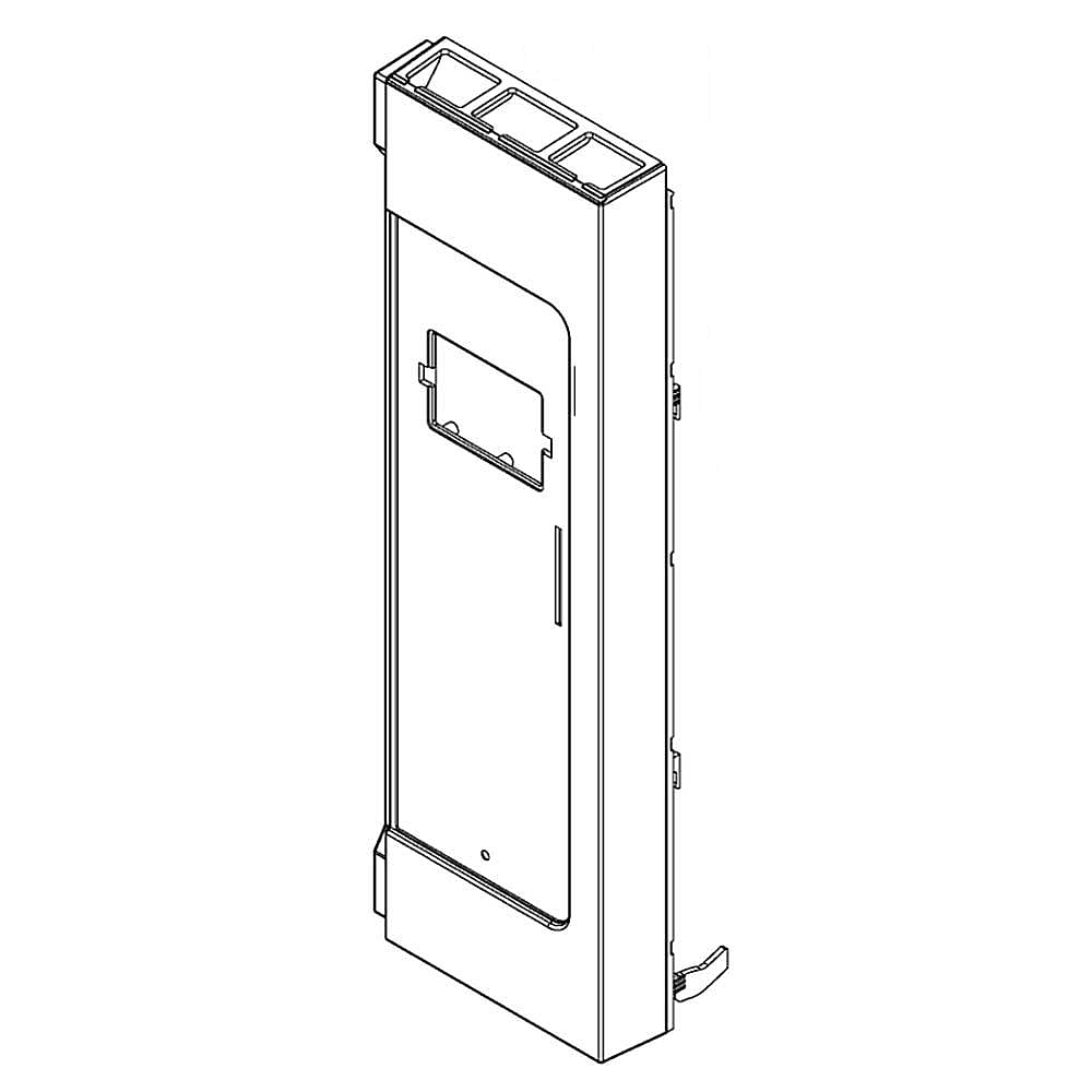 Part #w10889328, Microwave Control Panel Assembly (White) / 17.25 x 6.50 x 3.50