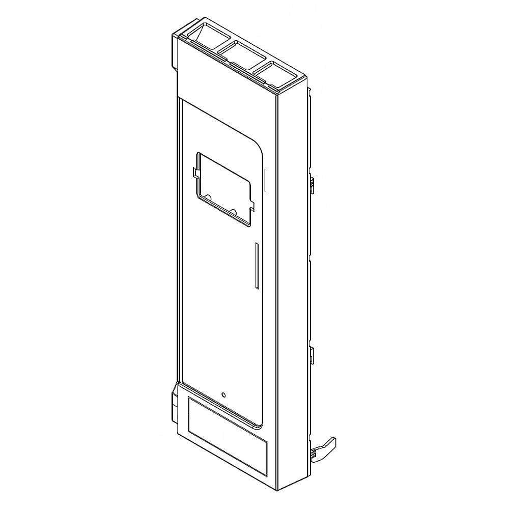 Part #w10890779, Microwave Control Panel Assembly (White) / 17.25 x 6.50 x 3.50