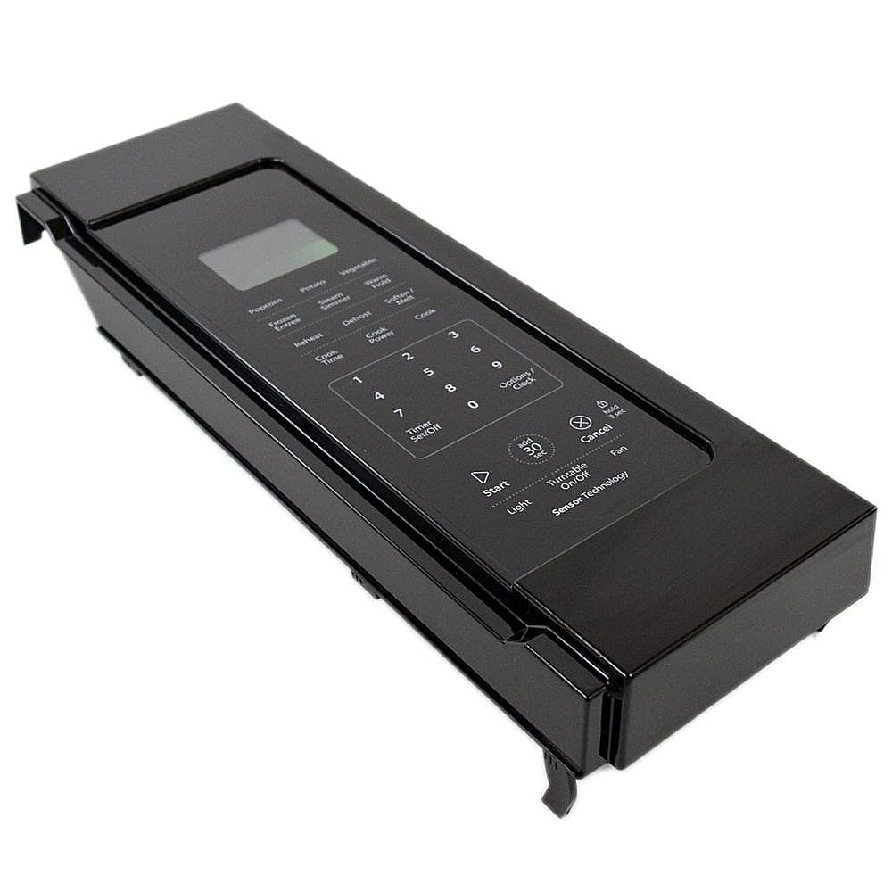 Part #w10890785, Microwave Control Panel Assembly (Black) / 17.25 x 6.50 x 3.50