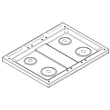 Range Main Top (black) for Whirlpool WEG515S0FW2 - Part W10897891