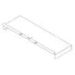 Chassis, Cover Top Back 27" for Whirlpool WOD77EC7HS02 - Part W10904157
