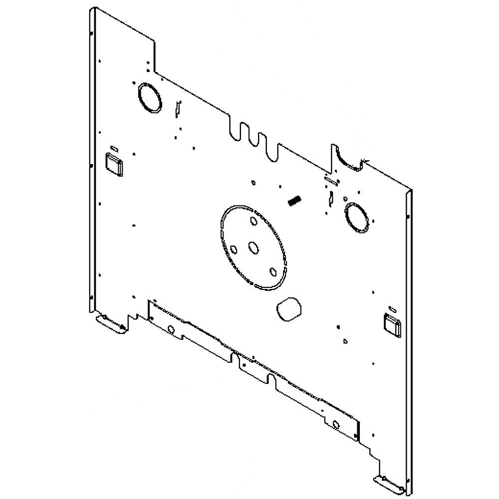 Part #w10904162, Chassis Back / 24.25 x 22.75 x 0.25