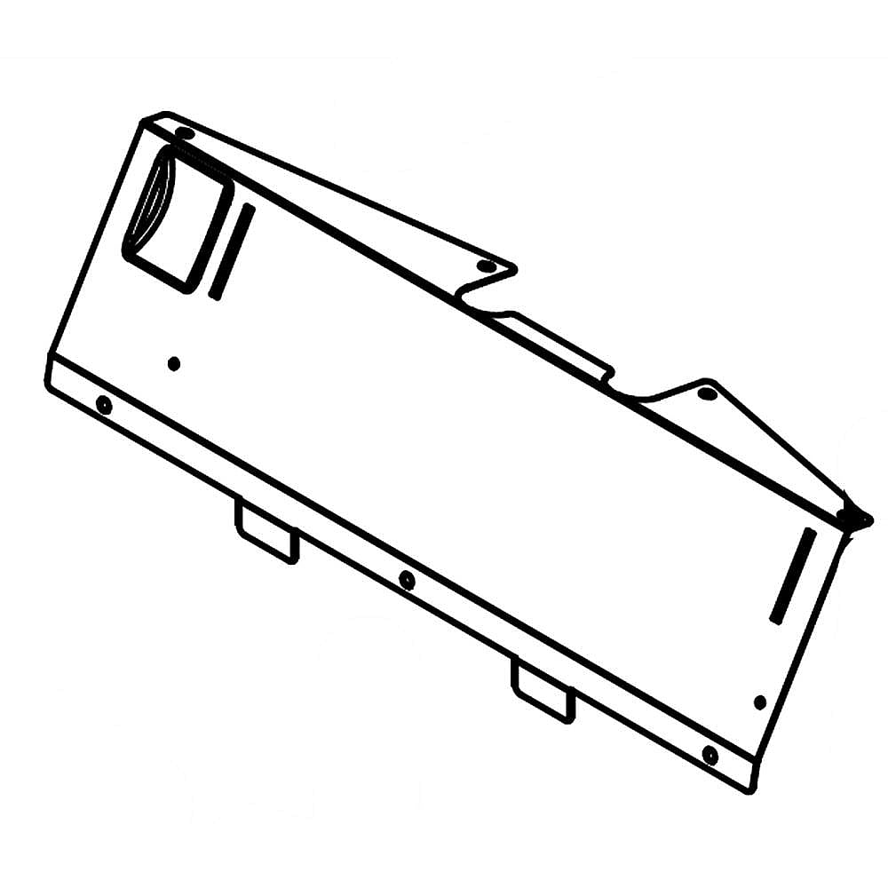 Part #w10904163, Chassis Defl / 15.75 x 5.50 x 1.75