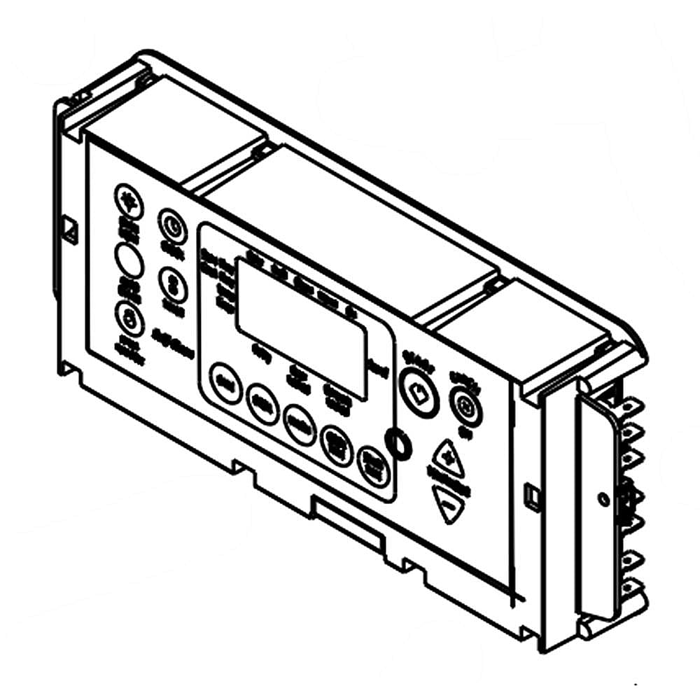 Photo of GE Part #w10904904, Ran Oven Control Board | 15.25 x 6.75 x 2.50 from Repair Parts Direct
