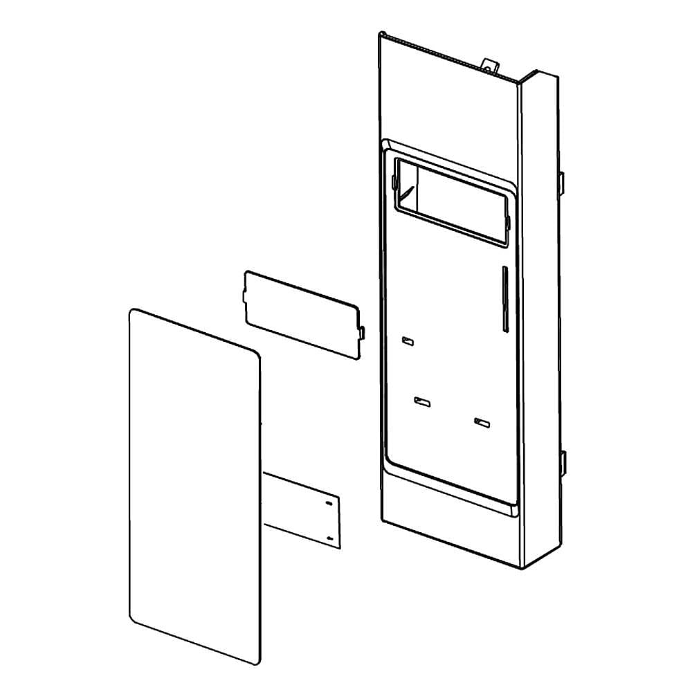 Whirlpool Part #w10907919, Control Panel | 14.50 x 6.25 x 2.75